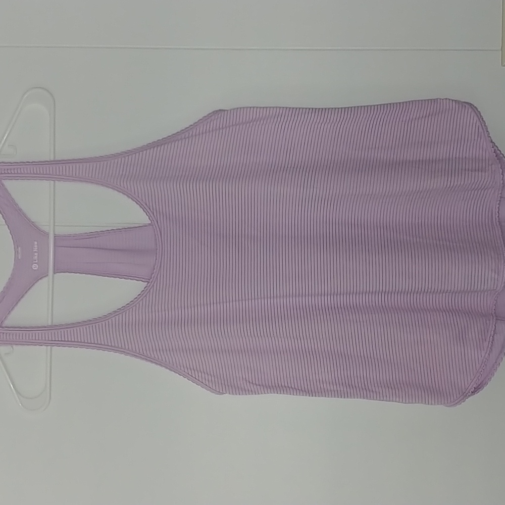 Lululemon Stripe Lavender Dusk Tank Top  Get It Now Drop Price